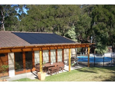 Climatización solar para piscina 