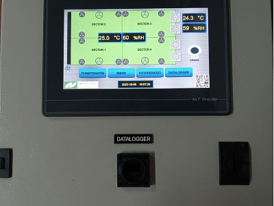 Control automático de clima para invernaderos