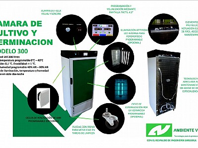 Cámara de cultivo indoor